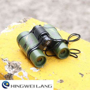 Fangmingle Binoculars 4X30 Military Green Camouflage Children's Toy Educational Outdoor Observation - Product Image 5