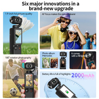 Kamera Aksi Digital Q7 dengan Layar Putar 180 Derajat 1,9 inci, Transmisi Wifi, Rekam, Ringan, Portabel, Kamera Gerak Olahraga