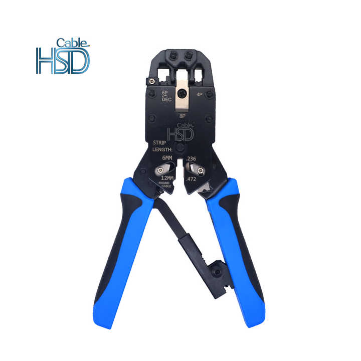 PALADIN Cable Stripper: Manual, 14 AWG To 8 AWG, 1/2 In, For Cat 3/Cat 5/Cat 5E/Cat 6 Cable - Foto 9