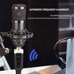 Clavax CLWA-MA15 Hệ thống micro không dây không dây XLR máy phát và máy thu cho micro năng động, máy trộn âm thanh, hệ thống PA - Product Image 4