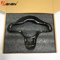 Couverture de volant en fibre de carbone mate pour Volkswagen MK7 GTI R Golf 7 Golf 6 MK7 MK7.5 Passat B8 Scirocco Nouvelle version