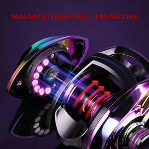 高速7.2:1 181BBドラッグパワー8kgフィッシングリールベイトキャスティングリールフィッシング - Product Image 5