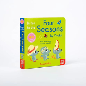Libro de Sonidos Personalizado OEM Vivaldi Cuatro Estaciones, Libro de Música Clásica con 5 Sonidos Reales para Niños, Juguete Educativo - Product Image 1