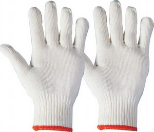 Guantes de Trabajo Industriales de Alto Rendimiento OMET Glove 58, 450g-1000g/docena, Protección de Calibre 7, Algodón TC, Anti-corte, Seguridad - Product Image 1
