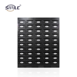 CHNSMILE OEM Boîte aux lettres en acier multi-portes Boîte aux lettres en métal à combinaison blanche Serrure à <span class=keywords><strong>clé</strong></span> Boîte aux lettres en métal de jardin - Product Image 5