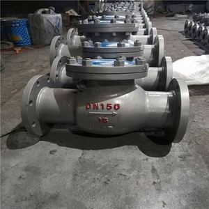 Vanne de retenue manuelle <span class=keywords><strong>DN</strong></span> <span class=keywords><strong>40</strong></span> 1,5 pouce en fonte avec disque en fonte ductile, tige en acier inoxydable SS304 et siège en caoutchouc, type simple pour base - Product Image 4