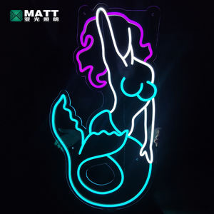 Personalizado Sea Maid Mermaid <span class=keywords><strong>Neon</strong></span> <span class=keywords><strong>Sign</strong></span> Sexy Girl Oceano Princesa Led Night Light para Quarto Kids Room Decor Wall Art/Presente/Party Home - Product Image 4