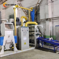 Granulateur de recyclage de fil Cooper de recyclage de cuivre avec système de contrôle PLC