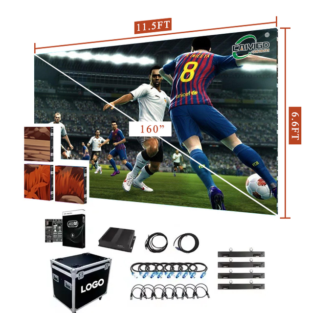 ColorArt OC0017 P3.91 Indoor/Outdoor LED Video Wall Panel SMD/COB Technology Die Cast Aluminum Cabinet Advertising Rental Use