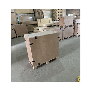 Plywood Foldable Collapsible Stackable Logistics Storage Box <strong>Packing</strong> <strong>Crates</strong> for Solar Panel - Product Image 1