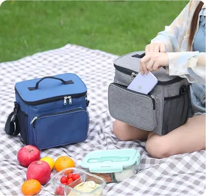 Wholesale Multifunction Portable Leakproof Waterproof Can Soft Cute Insulated Thermal Lunch Picnic Cooler Bag For Food