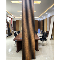 Panneau acoustique en fibre de polyester personnalisé en usine, ignifuge, panneau mural absorbant le son en PET pour bureau, cinéma, hôtel, vente en gros