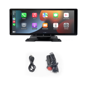 Szhmup 10.26 "không dây Carplay Android tự động di động FM phim phương tiện truyền thông hiển thị IPS màn hình xe màn hình đài phát thanh xe Stereo - Product Image 5
