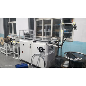 Perfekte voll automatische Doppelschleifen-Draht form maschine Spiralspulen-Notizbücher Binde maschine Draht herstellungs maschine - Product Image 4