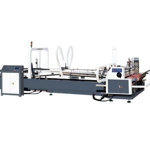 Tốc độ cao hoàn toàn tự động đôi hộp thư mục gluer máy 4 & 6 góc hộp dán bao bì tạo thành máy - Product Image 4