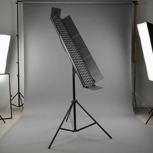 <span class=keywords><strong>Kit</strong></span> de Iluminación LED para Fotografía con Temperatura de Color Ajustable de 120 cm, Lámpara de Estudio Fotográfico con Control Remoto para Maquillaje, Transmisión en Vivo de YouTube - Product Image 1