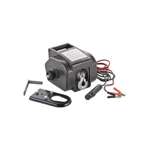 Cabrestante eléctrico de 450W, cabrestante Manual de cuerda de alambre de acero para barco y Auto, Motor de 12V CC, aplicación de 24V con grúas, modelos JK JM - Product Image 1