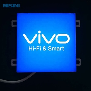 Bán Sỉ Hộp Đèn LED Phát Sáng Hình Vuông Bằng Nhựa Acrylic Hai Mặt Khuôn Làm Bảng Đèn Led Bằng Nhựa <span class=keywords><strong>Resin</strong></span> - Product Image 4