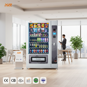Dernier distributeur automatique combiné XY économique, capable de vendre des snacks et des boissons fraîches, avec une capacité de 300 à 360 produits - Product Image 1