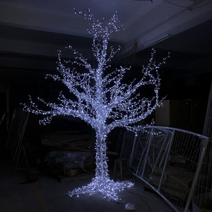 Décorations <span class=keywords><strong>de</strong></span> <span class=keywords><strong>Noël</strong></span> commerciales d'extérieur, arche rouge 3D, grande arche décorative, motif d'arbre géant avec lumières LED, <span class=keywords><strong>pour</strong></span> centres commerciaux et événements - Product Image 3