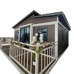 Maison en conteneur extensible personnalisée en chine maisons en conteneur multifonctionnel de 20 pieds 40 pieds avec salle de bain et cuisine