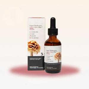 Lion's Mane ekstrak Jamur tetes cair sistem imun Oral & suplemen peningkat otak untuk orang dewasa - Product Image 1
