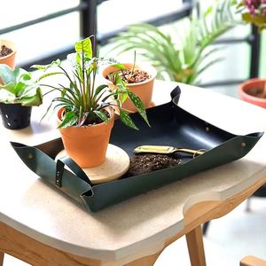 Tapete de Jardinería Grande de 43*70cm, 6 Colores, Tapete de Cuero PU para Trasplantar Plantas Suculentas, Impermeable, Promocional - Product Image 3
