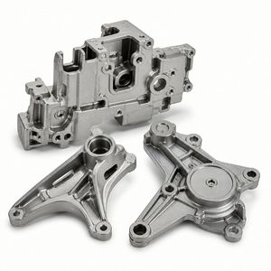 Pièces moulées sous pression en alliage de zinc de marque YF, composants de précision ZAMAC personnalisés OEM avec traitement de surface par usinage CNC, provenant du Guangdong - Product Image 1