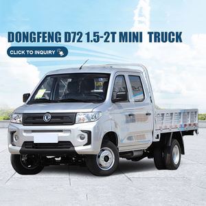 Camionnette diesel à double cabine DFSK Dongfeng Sokon D72 4x2, 2,6 m, moteur 1,6 L, 4 portes, 2 passagers, véhicule logistique - Product Image 4