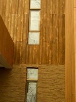 Panneau mural en polyuréthane léger imitation pierre, motif bois, décoration intérieure moderne DIY NEU