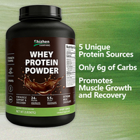 Proteína de Suero de Leche al Por Mayor, Grado Alimenticio, 2LB, Sabor Chocolate con Leche, Mejora los Resultados del Entrenamiento y el Crecimiento Muscular