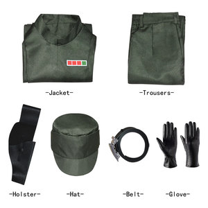 Cutting-Edge Animation Star Wars Female Officer Costume Green Polyester Cosplay Outfit Movie <b>TV</b> Costume - Product Image 3