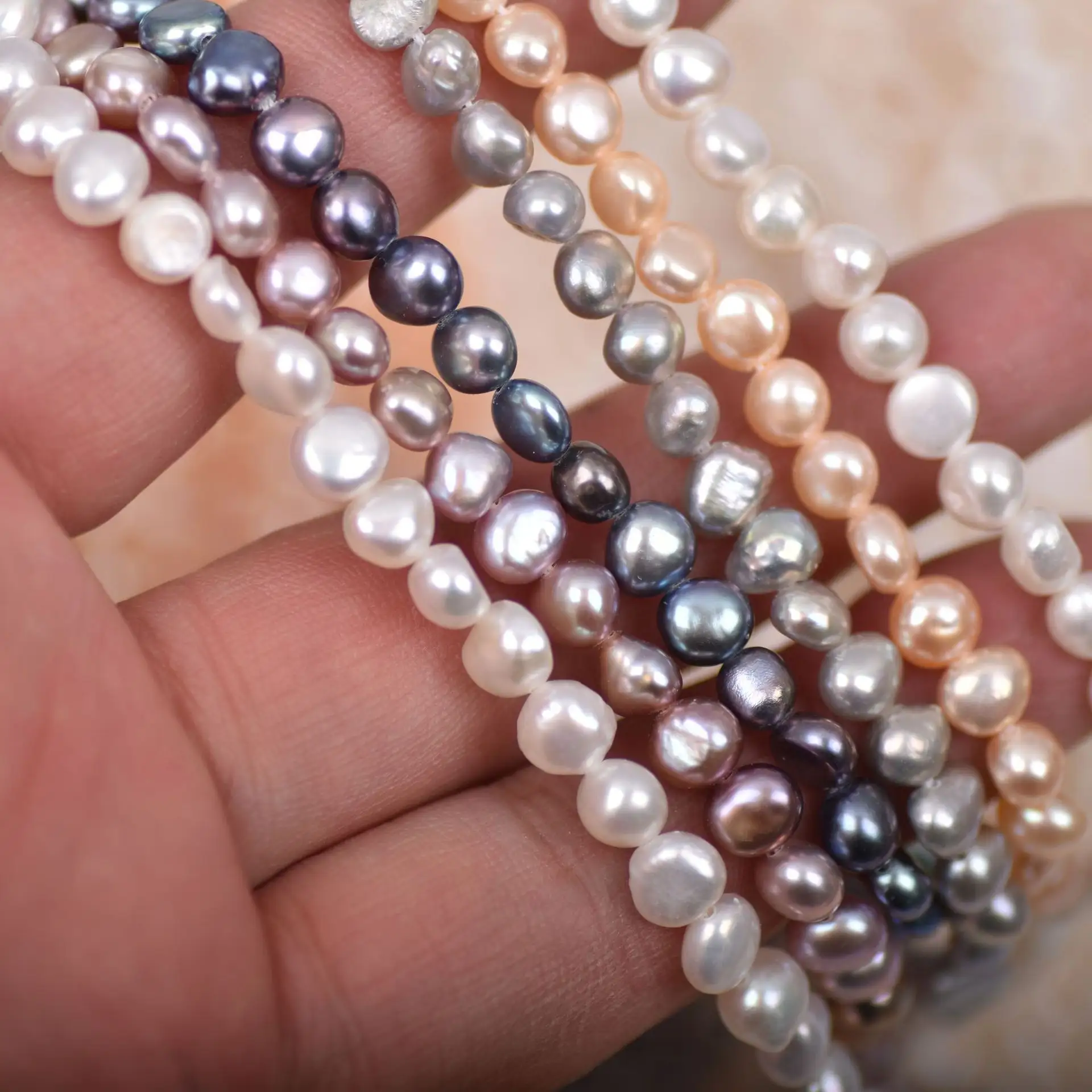 Baroque Freshwater Pearl Beads Small Size Baroque Pearl