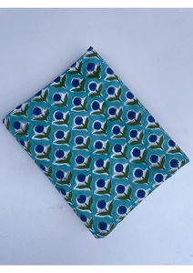 Tela Tradicional de Jaipur, 100% Algodón, Hecha a Mano, Estampada con Bloques, Tejida, Ecológica, Transpirable - Product Image 4