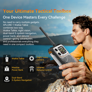 Blackview XPLORE 1 <b>Walkie</b> <b>Talkie</b> 6.78'' 120HZ Rate 12+256GB 20000mAh 5G Android 15 Night Vision Blackview Mobile Rugged Phone - Product Image 2