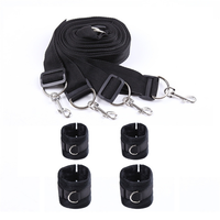 Kit de menottes pour jeux BDSM pour femmes, accessoires de bondage pour couples adultes en chambre à coucher