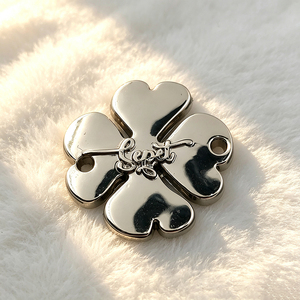 Custom Laser Cut Engraved Metal Sew Label for Swimwear Plated Brand Logo Tag Eco-Friendly <b>Swimsuit</b> Clothing Accessory - Product Image 3