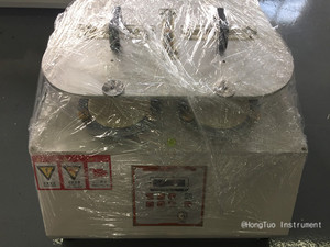Probador de abrasión y pilling Martindale de 4 cabezales Máquina de prueba de abrasión Martindale de tela - Product Image 3