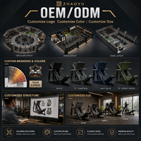ZY - Equipos de Gimnasio Comerciales, Máquinas de Entrenamiento de Fuerza con Carga de Placas, Equipos de Fitness Selectorizados, Proveedor de Fábrica OEM ODM