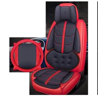 Housses de siège de luxe en cuir synthétique premium pour toutes les saisons – Protection intérieure de voiture pour sièges baquet avant