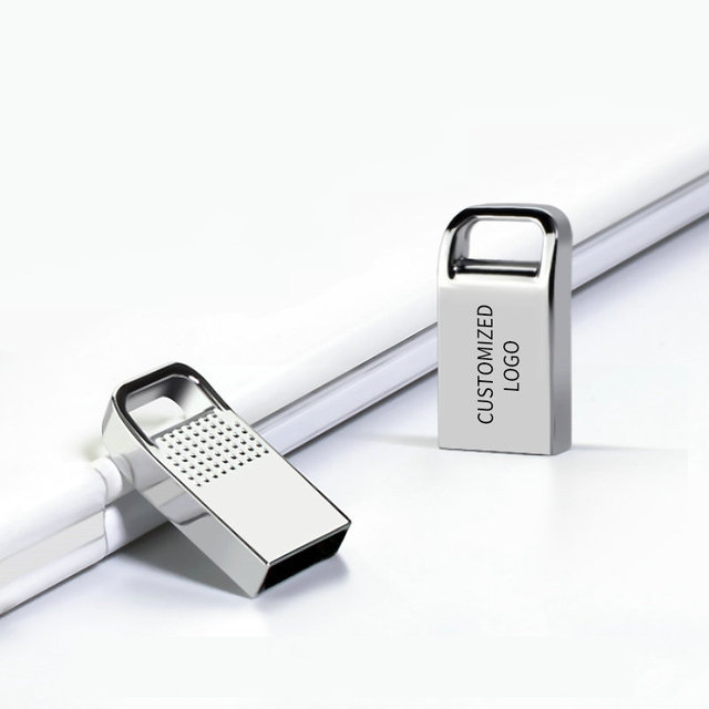 New Thumb USB Flash Drive Metal Pen Drive Memory Stick 2GB-128GB Clé USB