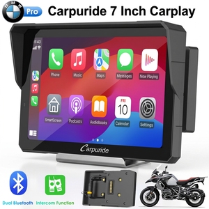 Carpuride W702B Pro para Motocicleta, CarPlay Android Auto para BMW, Pantalla de Navegación <span class=keywords><strong>GPS</strong></span> Bluetooth, Compatible con Lectura de Datos, Funciones Nativas - Product Image 1