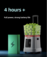 Asistente de Voz Inteligente con IA, Robot Lanzapelotas de Tenis, el Más Popular y Novedoso, Juego de 140 Pelotas de ABS, T7 Pro, de la Fábrica China SIBOASI