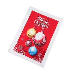 Paño de cocina navideño de poliéster absorbente, no grasoso, paño de limpieza de cocina con diseños variados para uso doméstico - Product Image 5