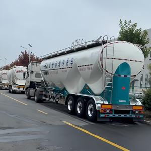 Remolque Cisterna <span class=keywords><strong>de</strong></span> Acero Inoxidable para Transporte <span class=keywords><strong>de</strong></span> Harina y Polvo Seco, <span class=keywords><strong>de</strong></span> Uso Especial, a Buen <span class=keywords><strong>Precio</strong></span>, Fabricante <span class=keywords><strong>de</strong></span> Cisternas para Transporte <span class=keywords><strong>de</strong></span> Almidón - Product Image 2
