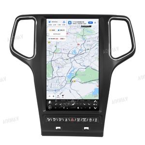 13.6 Inch Android 12 Car Radio for Jeep Grand Cherokee 2014-2022 Tesla Screen Carplay Auto Multimedia Video <b>Player</b> GPS Unit - Product Image 3