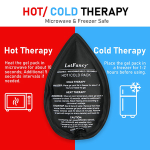 Chaud froid <span class=keywords><strong>4</strong></span> Gel Pack réutilisable visage mâchoire <span class=keywords><strong>glace</strong></span> Pack avec enveloppement thérapie sagesse dents douleur migraine soulagement - Product Image 3