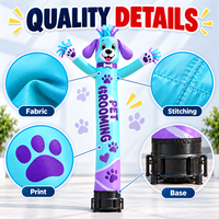 Mascotte gonflable personnalisée pour chien, idéale pour la promotion des salons de toilettage pour animaux, les événements extérieurs, la publicité, le marketing de marque, vente en gros professionnelle