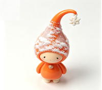 Figurine d'elfe d'hiver personnalisée, statue de dessin animé en PVC et ABS, fabrication OEM en Chine, figurine personnalisée pour la vente en gros de produits de marque