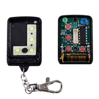 Télécommande universelle RMC555, télécommande clonable réglable 200-500 MHz, code fixe, duplicateur RF pour ouvre-porte de garage